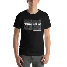 Load image into Gallery viewer, Fordham on Repeat // Unisex T-Shirt - White Lettering