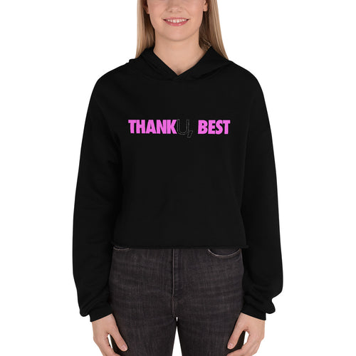 Thank U, Best // Crop Hoodie