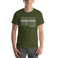 Load image into Gallery viewer, Fordham on Repeat // Unisex T-Shirt - White Lettering