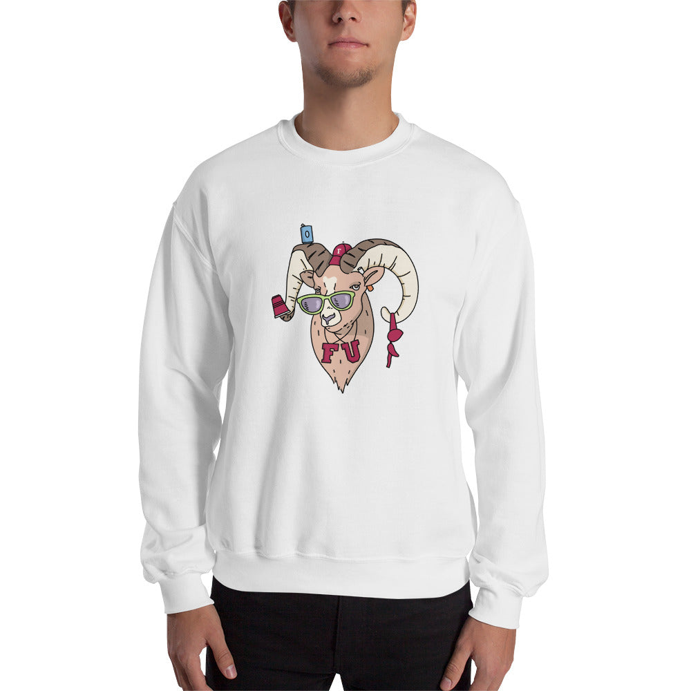 Party Ram // Crewneck Sweatshirt