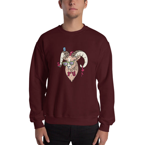 Party Ram // Crewneck Sweatshirt